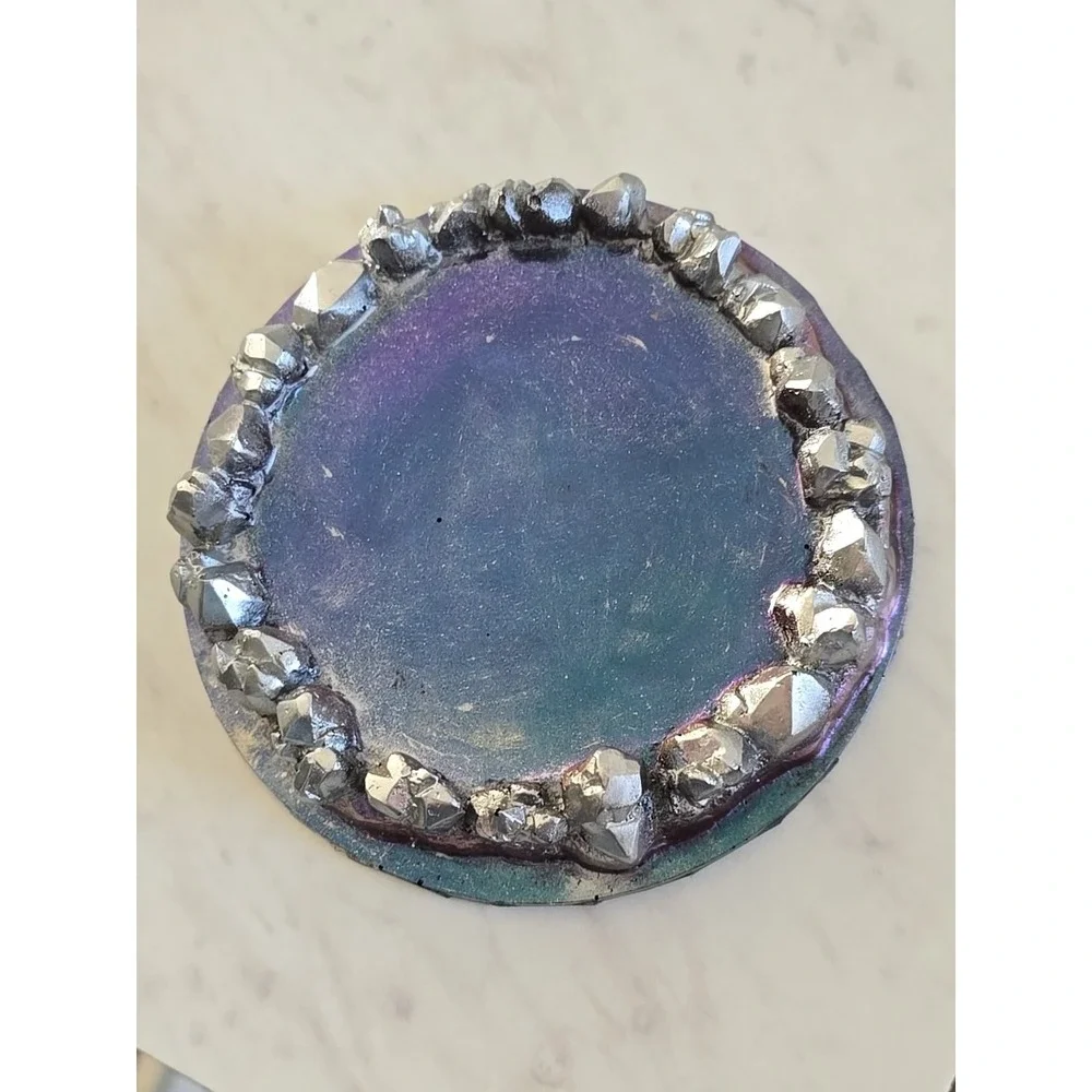 Handmade Resin Coaster Trinket Dish Coin Holder Jewelry Dish Decoration Gift 632